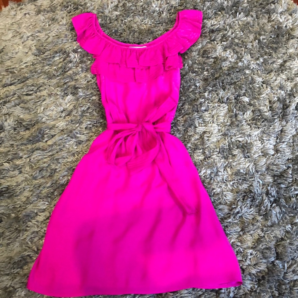 Amanda Uprichard pink dress